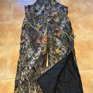 Mossy oak drystalker men 3XL waterproof insulated camo overalls